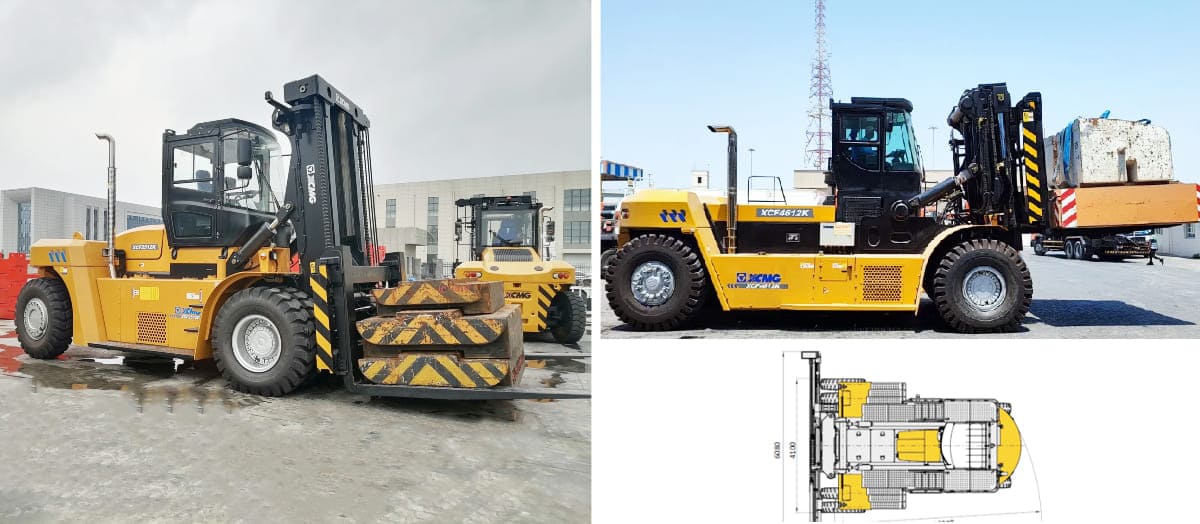 Container Forklift Truck | Container Forklift Price for Sale in Dar es Salaam Tanzania