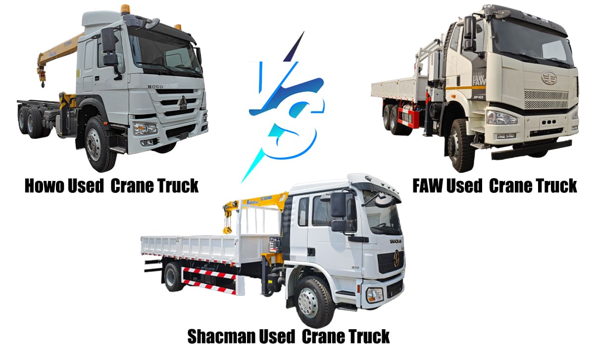 Used Howo Crane Truck for Sale in Tanzania