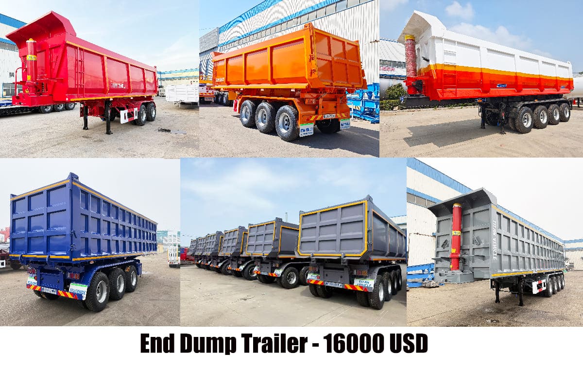 Tipper Trailer for Sale Near Me in Tanzania
