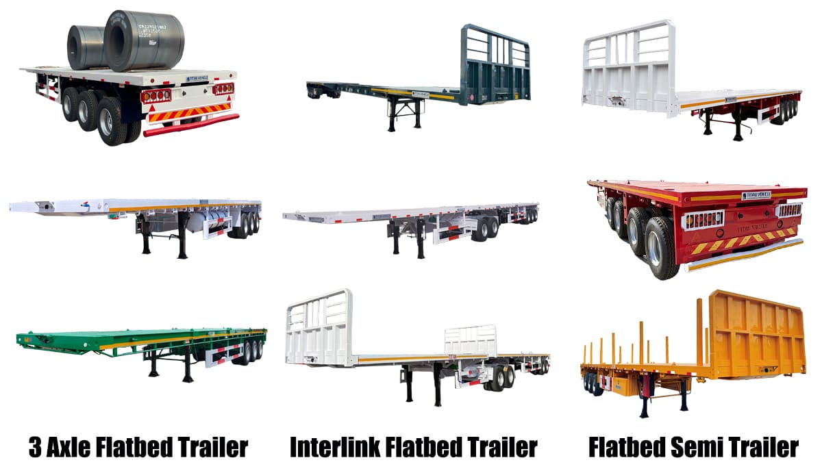 Flatbed Trailers for Sale in Tanzania | Flatbed Semi Trailer for Sale in Dar Es Salaam