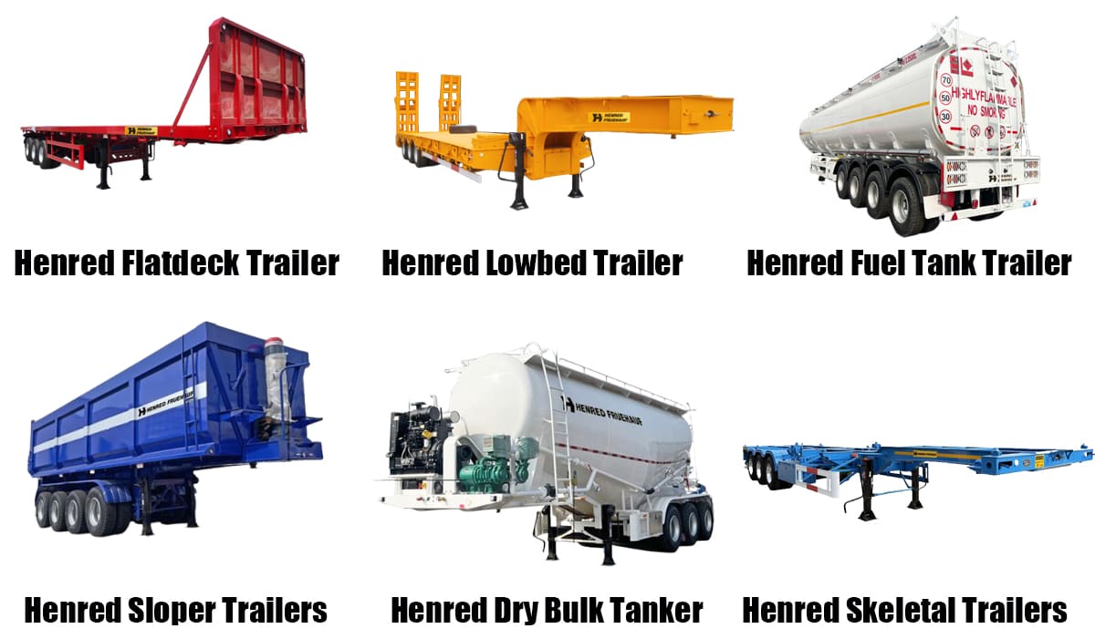 Henred Fruehauf Trailers for Sale Henred Fruehauf Zambia