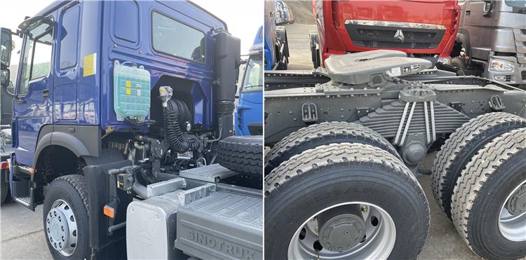Sinotruck Howo 371 Truck Second Hand Tractor Trailers Sale in Guinea Conakry