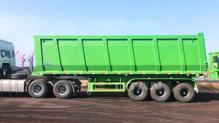 100T 3 Axle Tipper Trailer