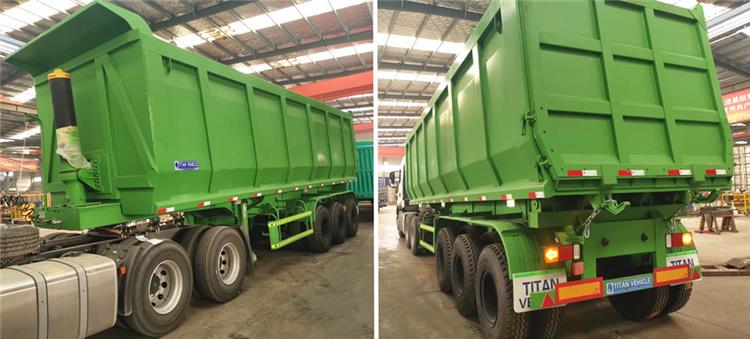 Semi Tipper | 100T 3 Axle Tipper Trailer for Sale Manufacturers in Guinea Kindia