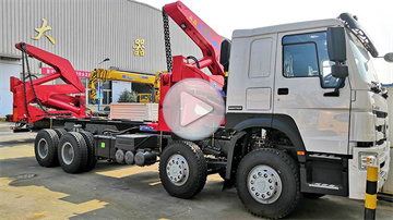 Sino Howo Truck 371 | Howo Container Side Loader Truck for Sale | Sino Trucks Tanzania