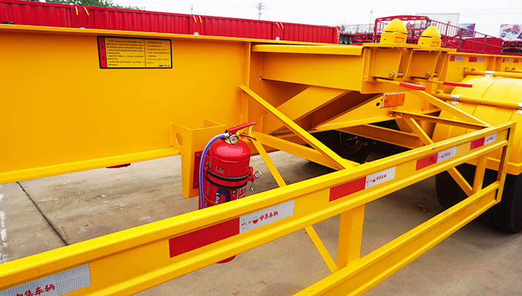 CIMC Container Chassis Trailer | CIMC 40 Foot Container Chassis for Sale in Tanzania 