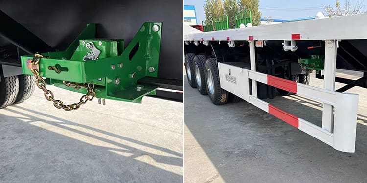 40Ft Flatbed Trailer for Sale | 3 Axle Flatbed Semi Trialer for Sale in Tanzania Dar Es Salaam