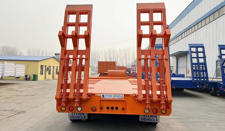 4 Axle Low Loader Trailer for Sale | 100 Ton Low Loader Truck for Sale in Tanzania