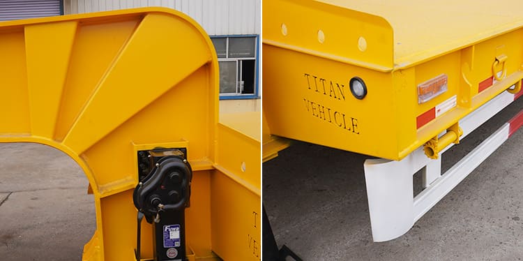 Drop Bed Low Loader Trailer | Low Bed Loader | Tractor Low Loader Trailer for Sale in Tanzania