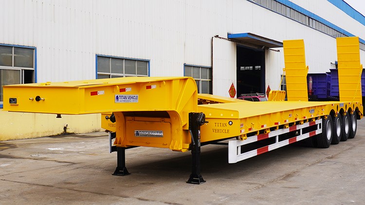 Drop Bed Low Loader Trailer