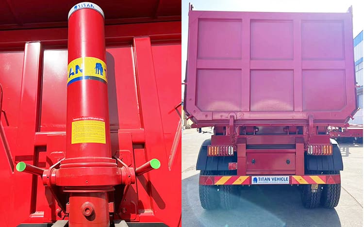Tri Axle Semi Tipper Trailer for Sale | Truck Tipper Trailer for Sale in Tanzania Dar Es Salaam