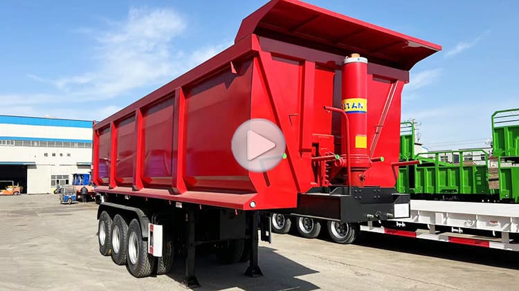 Tri Axle Semi Tipper Trailer for Sale | Truck Tipper Trailer for Sale in Tanzania Dar Es Salaam
