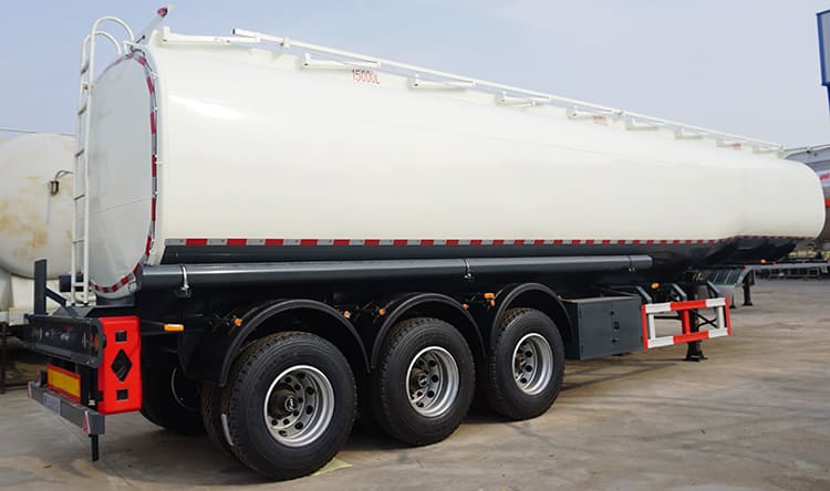 45000 Liters 3 Axle Petrol Tanker Trailer Price | Petroleum Tanker Trailers for Sale in Tanzania