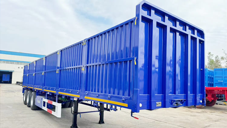 Side Wall Semi Trailer for Sale in Tanzania Dar es Salaam