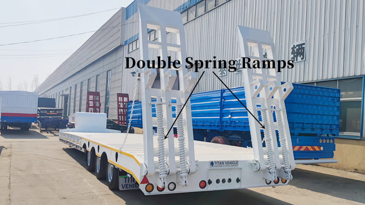 3 Axle Lowbed Trailer for Sale Tanzania Dar es Salaam 