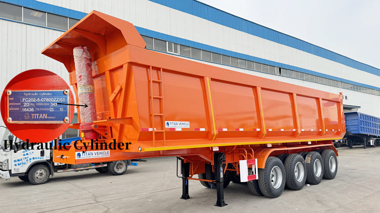 4 Axle Tipper Trailer Price Manufacturers in Tanzania | 35 Ton Hydraulic Tipper Trailer Manufacturers in Dar es Salaam