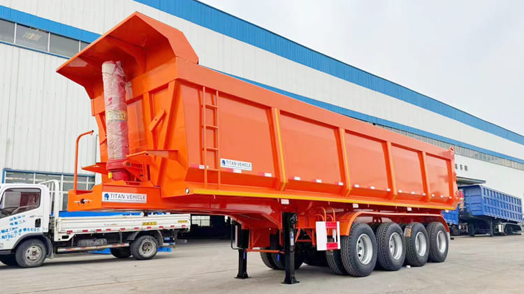 4 Axle Hydraulic Tipper Trailer Price Manufacturers in Tanzania
