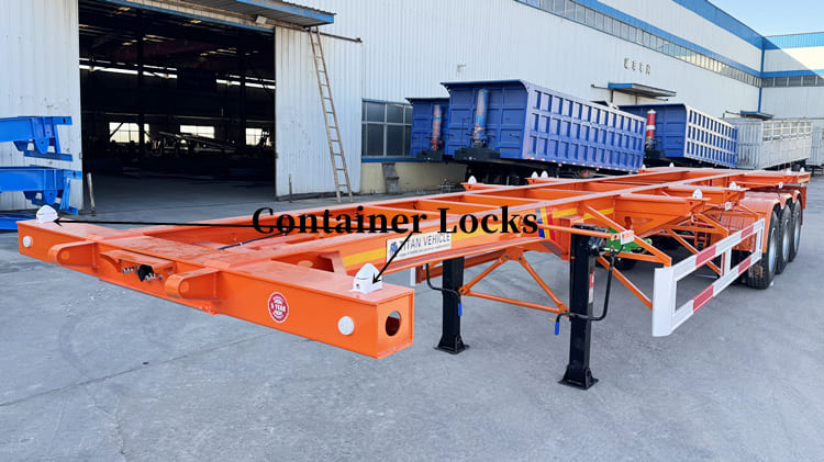 New Tri Axle Skeletal Trailer in Tanzania | Container Skeletal Trailer in Tanzania | New Skeletal Trailers for Sale in Tanzania
