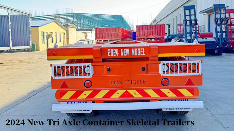 New Tri Axle Skeletal Trailer in Tanzania | Container Skeletal Trailer in Tanzania | New Skeletal Trailers for Sale in Tanzania