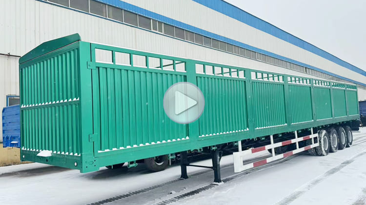 New 4 Axle Cargo Semi Trailer for Sale in Tanzania