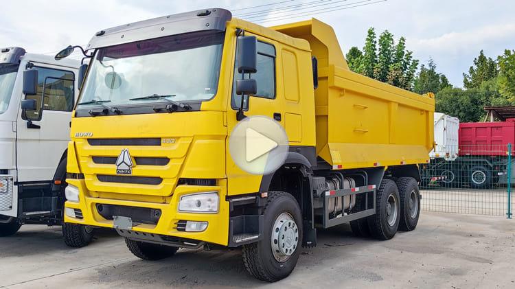 Sinotruk Howo 6x4 10 Wheeler Dump Truck for Sale in Tanzania