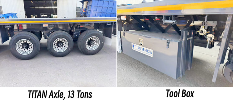 New Flatbed Container Trailer Air Suspension Price in Tanzania Dar Es Salaam 