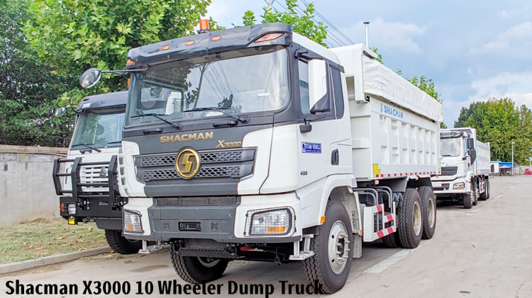 Shacman X3000 10 Wheeler Dump Truck Price in Tanzania