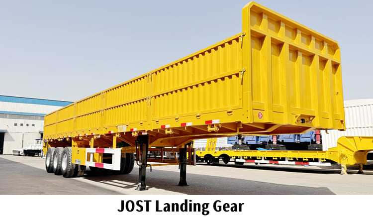 40 Ft Tri Axle Grain Trailers for Sale in Tanzania
