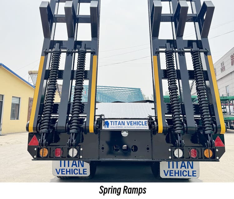 Lowbed Truck Trailer - 100 Ton Lowbed Trailer for Sale Tanzania 