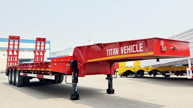 Tri Axle Low Loader for Sale Tanzania