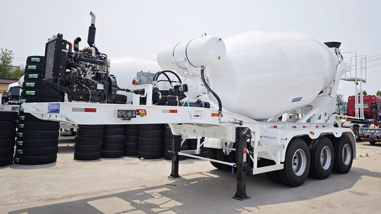 Cement Concrete Mixer Trailer for Sale in Tanzania Dar es Salaam 