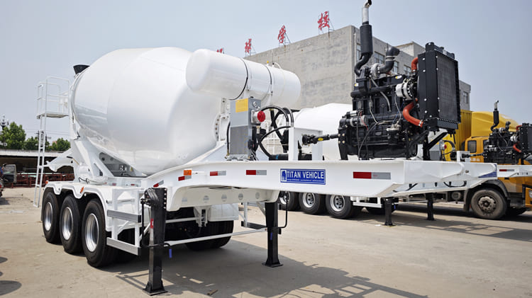 Cement Concrete Mixer Trailer for Sale in Tanzania Dar es Salaam 