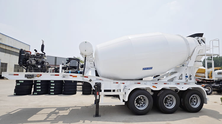 Cement Concrete Mixer Trailer for Sale in Tanzania Dar es Salaam 