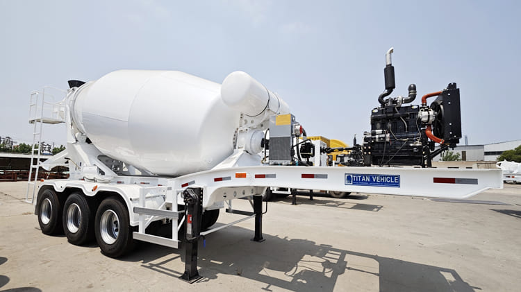 Cement Mixer Trailer for Sale in Tanzania Dar es Salaam 