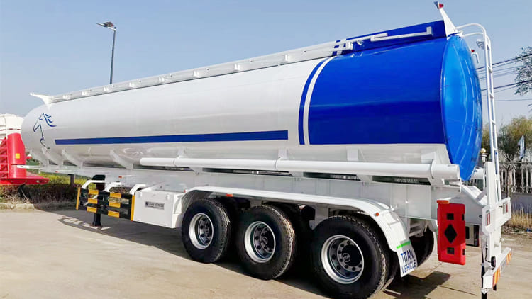 2024 New 45CBM Palm Oil Tanker Semi Trailer for Sale in Dar es Salaam Tanzania 