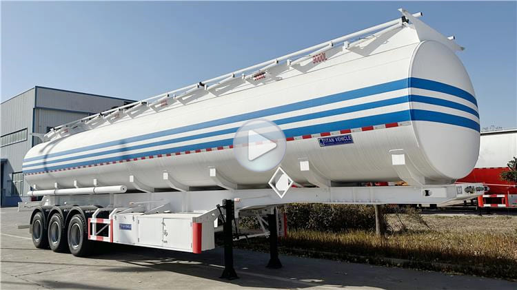 Tri Axle Petrol Tanker Trailer Price in Tanzania