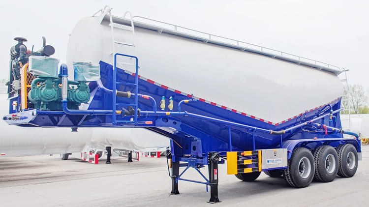 35CBM Bulk Cement Semi Trailer for Sale in Dar es Salaam Tanzania