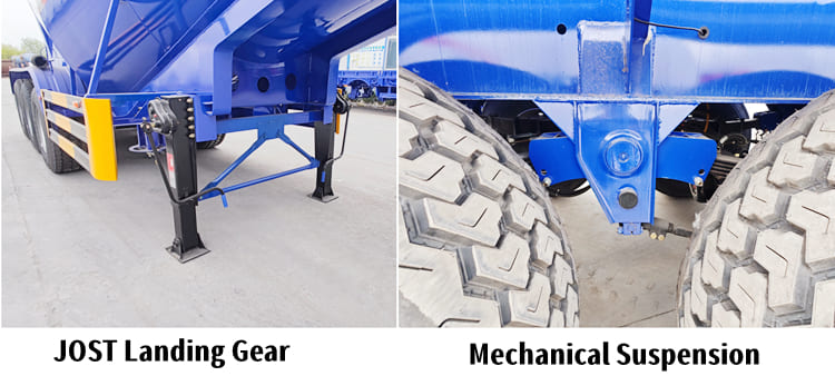 35CBM Bulk Cement Trailer for Sale in Dar es Salaam Tanzania