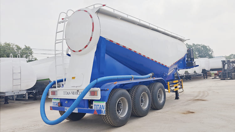 35CBM Bulk Cement Trailer for Sale in Dar es Salaam Tanzania