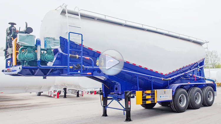 35CBM Bulk Cement Semi Trailer for Sale in Dar es Salaam Tanzania