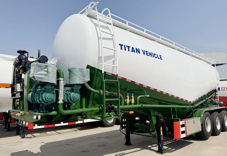 New Bulk Cement Tank Trailer for Sale in Dar es Salaam Tanzania