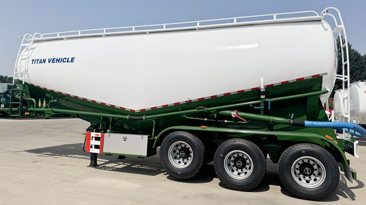 New Bulk Cement Tank Trailer for Sale in Dar es Salaam Tanzania