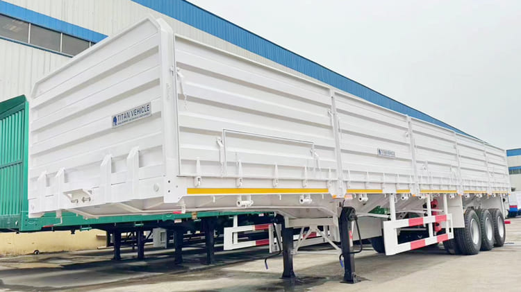 40 Ft Drop Side Semi Trailer for Sale in Tanzania