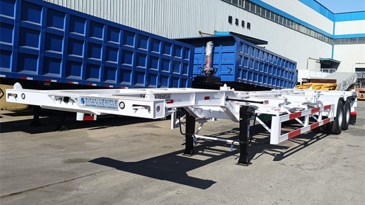 New Container Skeletal Trailers for Sale in Dar es Salaam Tanzania