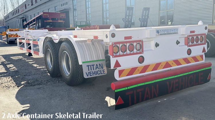 New Container Skeletal Trailers for Sale in Dar es Salaam Tanzania