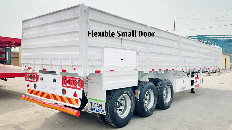 New Tri Axle Dropside Trailer for Sale in Tanzania Dar es Salaam