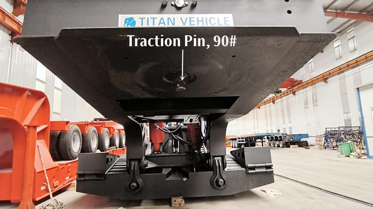 3 Axle Gooseneck Hydraulic Lowboy Trailer for Sale in Tanzania Dar Es Salaam