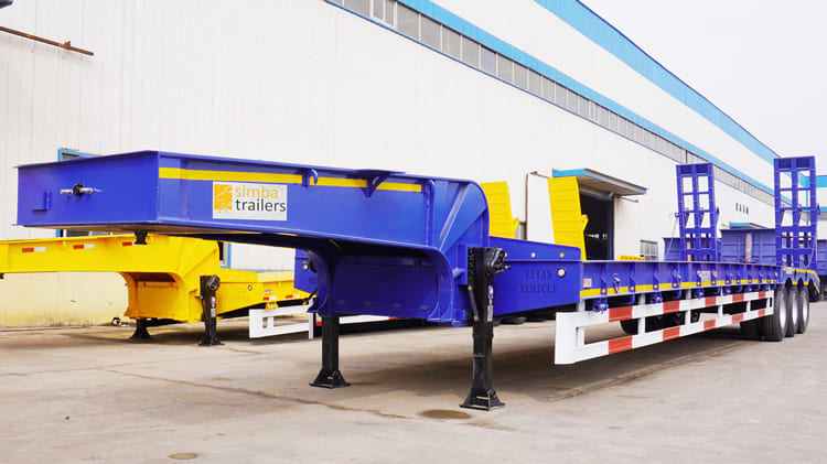 Simba Lowbed Trailers for Sale - Simba Trailer Manufacturing Limited Dar Es Salaam