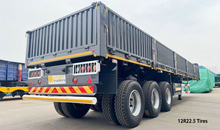 Simba Custom Built Drop Side Trailer in Tanzania