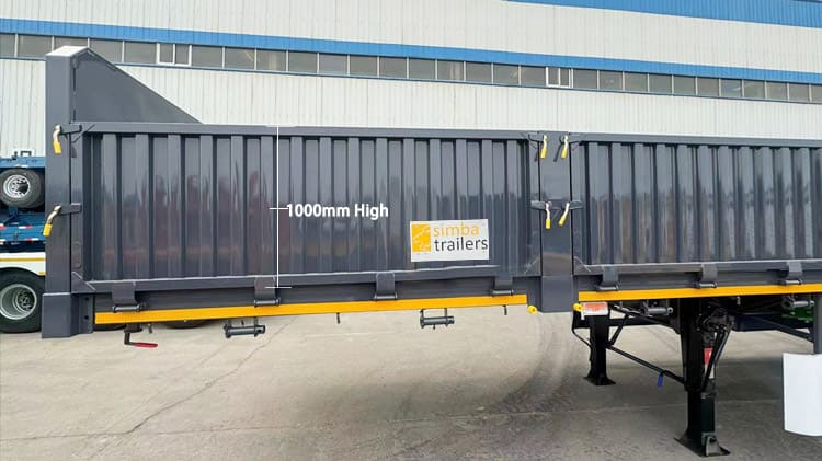 Simba Custom Built Drop Side Trailer in Tanzania